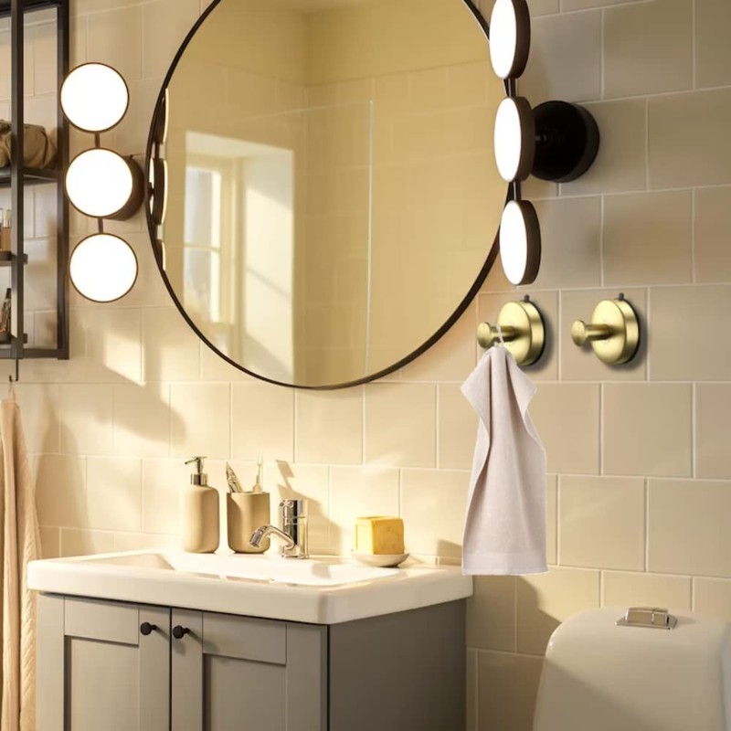 DGYB Suction Cup Hooks for Shower Set of 2 Removable