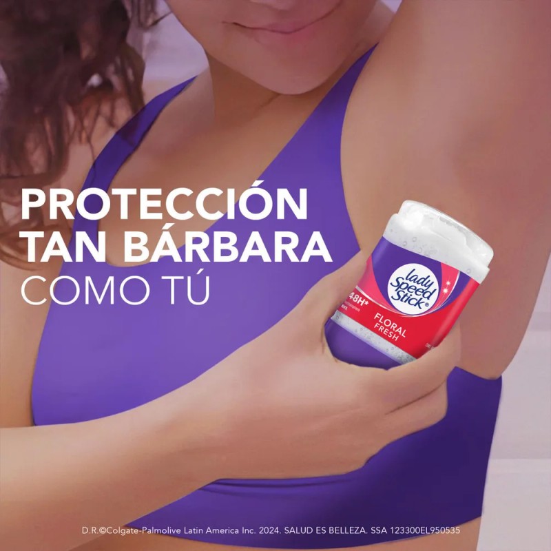 Desodorante en Gel Lady Speed Stick Floral Fresh 65 g