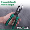 INJOYTEC Electrical Work Pliers, 6-in-1 Multi-functional Pliers for Electrical Work,