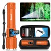 Rechargeable Flashlights High Lumens - Super Bright LED Tactical Flash