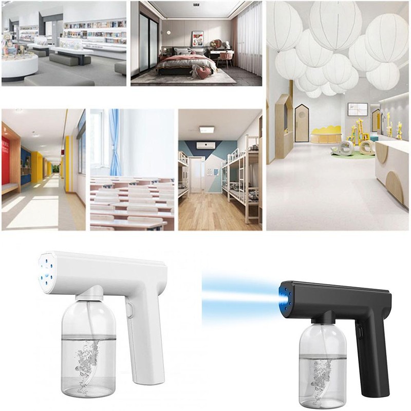 Portable Nano Sprayer Rechargeable Blue Light Handheld Sprayer Electric Large