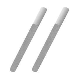 2 Pcs Podiatry Nail File Metal Set, Thick Toenail File Dual Sided Coarse and Fine Grit, Stainless Steel Autoclavable Toe Nail File, Manicure Tool for Callus Removal, Podiatry & Personal Foot Care