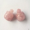 Manekieko Natural Rose Quartz Turtle Ncrystals and Healing Stones, 35
