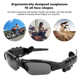 Wireless Bluetooth Sunglasses, Polarized Lenses, Music Sunglasses for Men and Women, Smart Glasses, Open Ear Musical Glasses, Sports Sunglasses for Outdoor Cycling