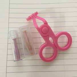 Howinn Contact Lens Applicator Tool, Color Contact Lenses Wearing Aids, Eye Opener for Contacts Easy Insertion and Removal, with Contact Lens Case, Sucker+Tweezer with Soft Tip