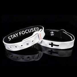 Gemvius Stay Focused Faith Bracelet - Size Adjustable - Style: Standard