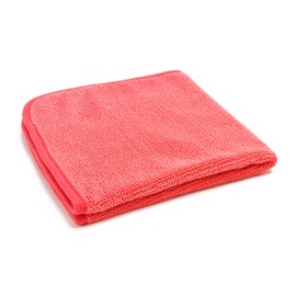 Autofiber Korean Twist Microfiber Detailing & Glass Towels - Pack of 3, Red (16 inch x 16 inch 600 GSM)