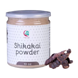 YOGI'S GIFT Shikakai Powder 10 oz - 100% Natural Hair Wash Powder Helps in Hair Growth, Nourishing, Hair Fall Control, - Unisex Hair Care