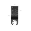 Oscillating Tool Blades Set, 30pcs 34mm Quick Release Oscillating Saw