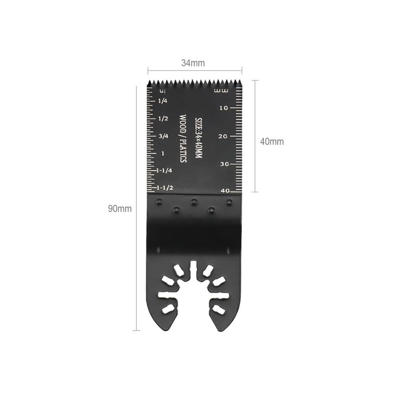 Oscillating Tool Blades Set, 30pcs 34mm Quick Release Oscillating Saw