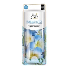 FRSH Scents FR9767 x1 Hawaiian Breeze Scented Blue Hanging Flower Necklace - Lifespan of up to 30 Days - Ideal for Rear-View Mirrors and Hanging Handles