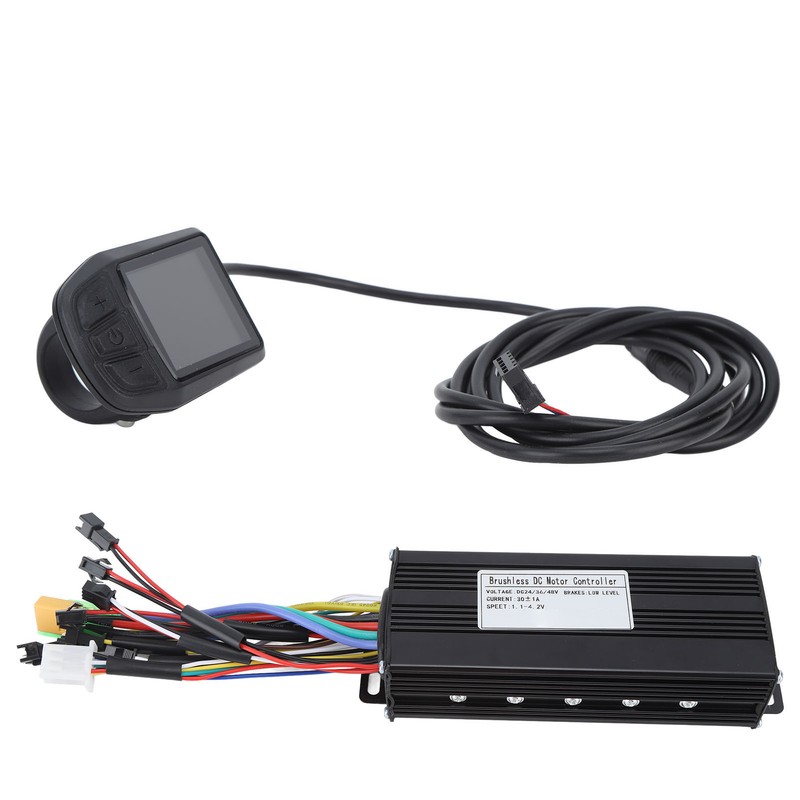 Electric Bicycle Conversion Kit Electric Bike Controller LCD Display 30A