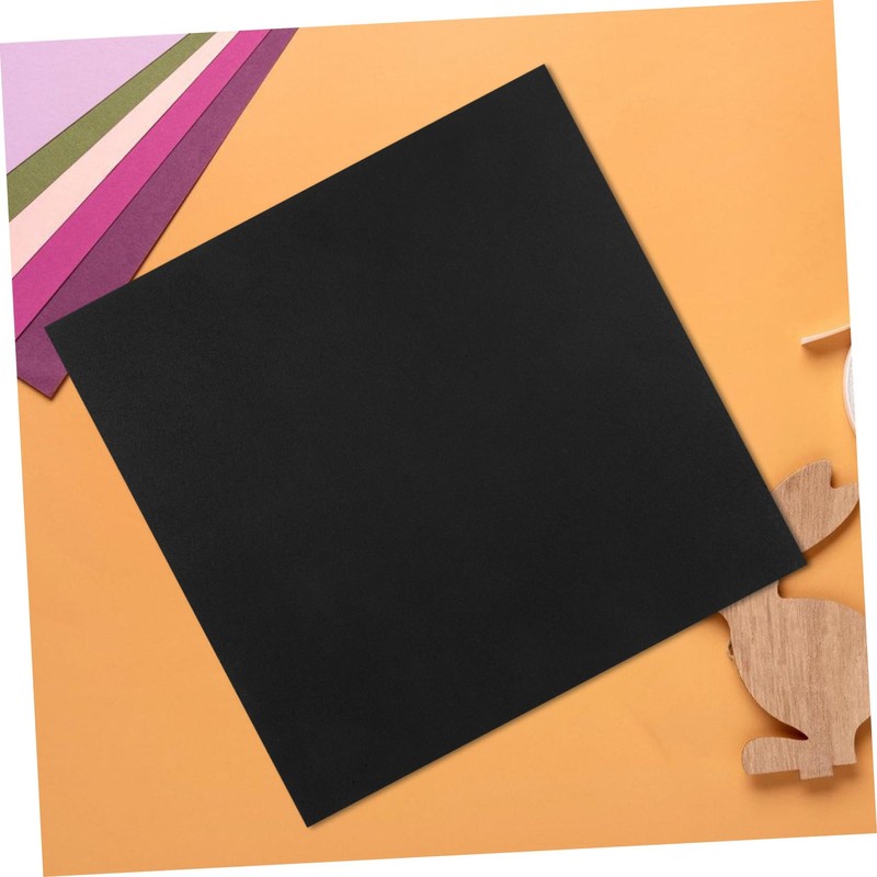 CHILDWEET Black Abs Plastic Sheet Panel Thermal Formed Craft Material