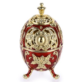 TOLIDA Metal Zinc Vintage Essential Oils Incense Holder for Bedroom Living Room Hallway