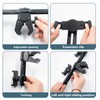 Universal Dual Phone Holder with Crab Clamp, 360° Rotation Adjustable