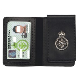 Kitpimp British Army MOD90 ID Card Holder Leather Wallet UK Military Identity Card Ministry of Defence