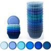 Gcardist Mini Muffin Cases Cupcake Cups Food Grade 6 Solid