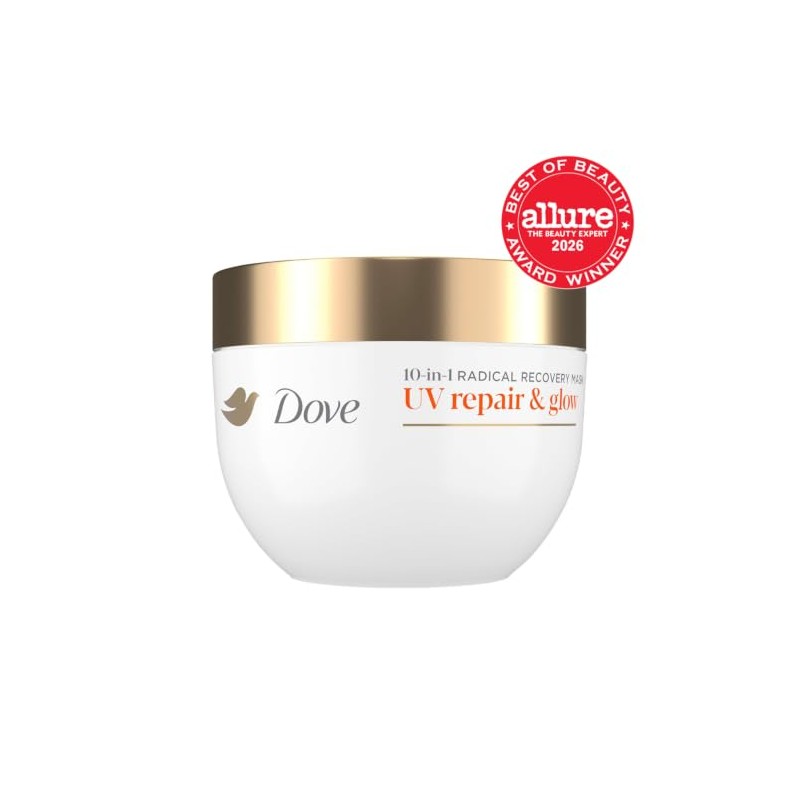 Dove Mascarilla Capilar Repair Glow Recuperación Radical Melting Lumi Beads
