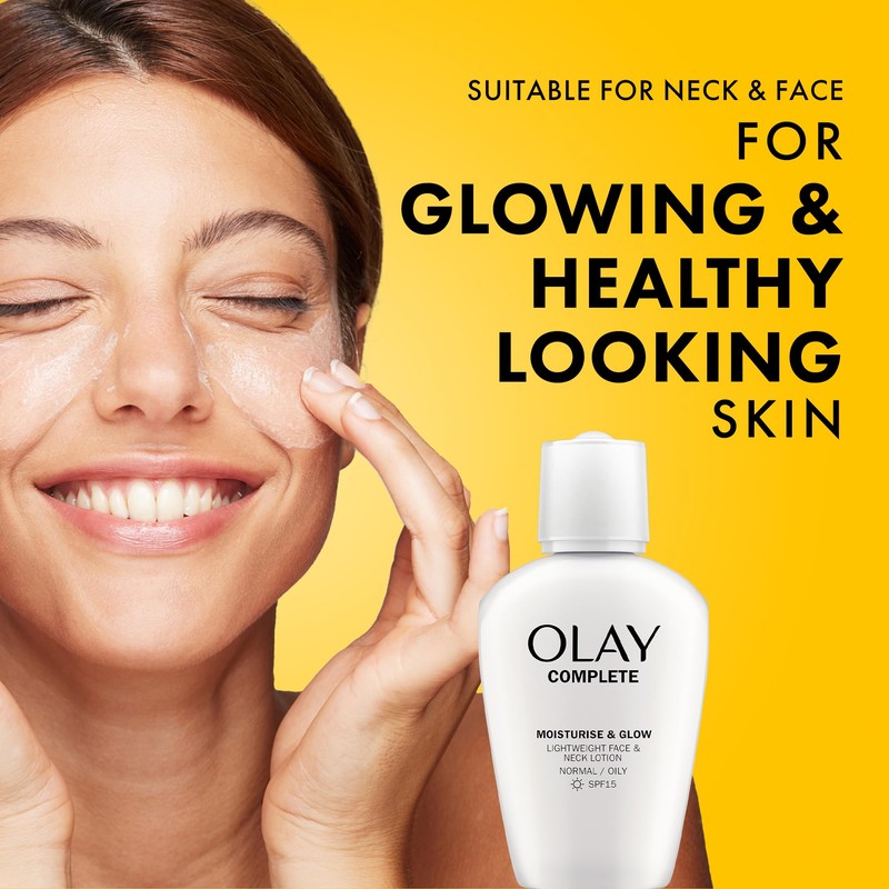 Olay Olay Complete Moisturise & Glow Face And Neck Lotion