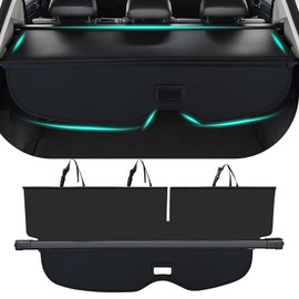 Cargo Cover for Jeep Grand Cherokee Accessories 2011-2021, Retractable Trunk Cover Luggage Security Shade Anti-Peeping Privacy Screen with Carbon Fiber Texture, Car Accessories for Jeep Grand Cherokee