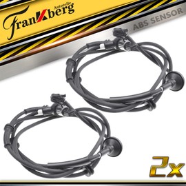 2 x ABS Sensor Wheel Speed Rear Both Sides for Inca 6K9 Caddy II 9K9A 9K9B 1.4L-1.9L 1995-2004 6K9927807