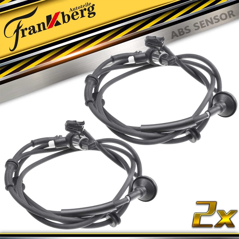2 x ABS Sensor Wheel Speed Rear Both Sides for