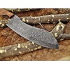 Damascus steel full tang blade Chopper, 13 Inches long custom