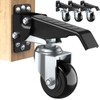 SOLEJAZZ Retractable Casters kit 720 LBS Workbench Casters Heavy Duty