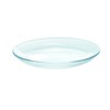 Toyo Sasaki Glass Medium Plate, Alpha Oval 15, Approx. 6.1
