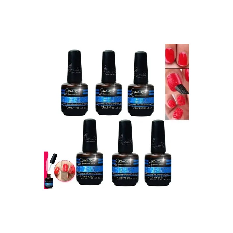 Piezas Remover Magic Quita Gel Acrílico Xiaoya