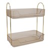 Double Layer Makeup Stand Modern Light Luxury 2 Tier Makeup