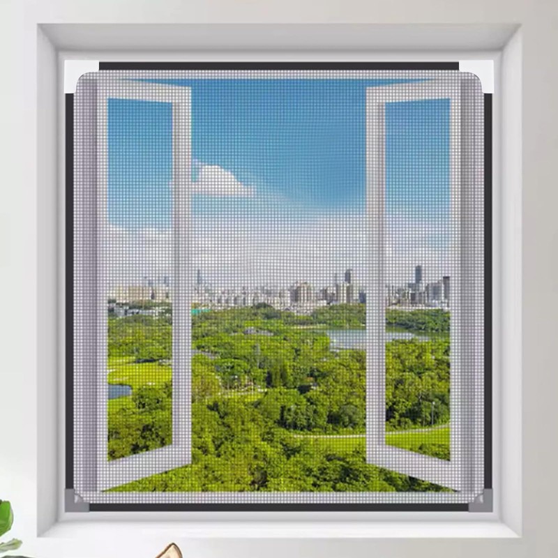MY MIRONEY 20PCS Window Screen Frame Corner Hardware White Plastic