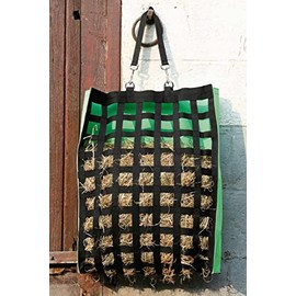 Harry's Horse Hay Bag Hay Net Food Bag with Many Food Openings Strong Design Large Width: 52 cm, Height: 70 cm, Depth: 17 cm
