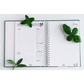 Recipe Book for Writing Yourself, DIN A5, Recipe Book with Extra Space and Spiral Binding, Cookbook Writing Yourself: Perfect Gift Idea, Recipes Book Write Yourself: My Recipes, Hardcover