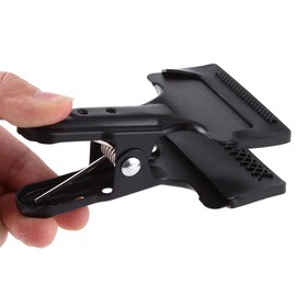 Spring Clamps Clip for Paper, Heavy Duty Metal Binder Clips with Rubber Bumpers, Small Clamps for Photo Muslin Canvas Backgrounds, Clips Office Supplies