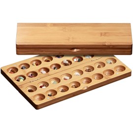 Philos 3257 - Hus, Bamboo, Small, Green Games, Stone Game, Strategy Game