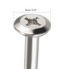 sourcing map M6x120mm Phillips Head Screws Furniture Bolts 58mm Thread