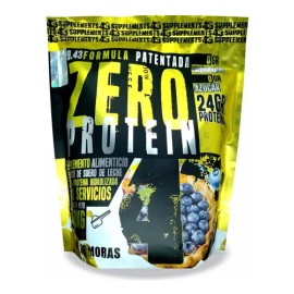 Proteína en Polvo 43 Supplements Zero Protein de Whey Sabor Pay de Mora de 1 Kg                                                                       