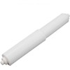 White Adjustable Tissue Box Paper Roll Core Replacement Bathroom Plastic