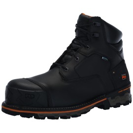 Timberland Men's Boondock 6 Inch Composite Safety Toe Waterproof 6 Ct Wp, Black, 10.5 Wide