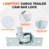 LONFFERY Dump Trailer Cam Lock Set,Replacement for Cambar Rear/Side Door