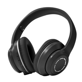 Wireless Gaming Headset Gradient BT5.2 Connection Soft Ear Cushions Colorful Lights Game Headset for Desktop Laptop Black