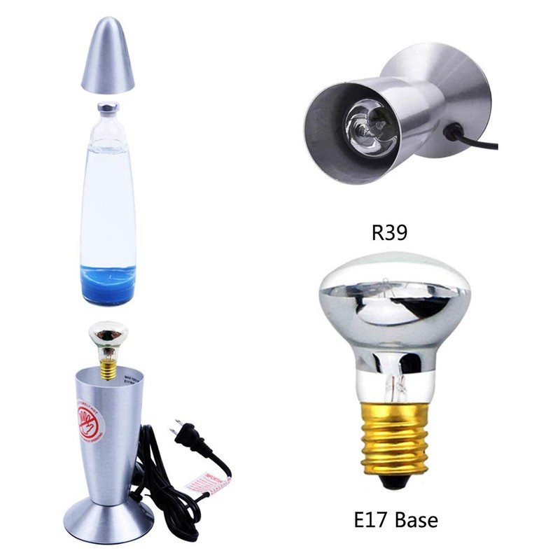 Lava Lamp Bulb 40 Watt, 6 Pack R39 R12 Reflector