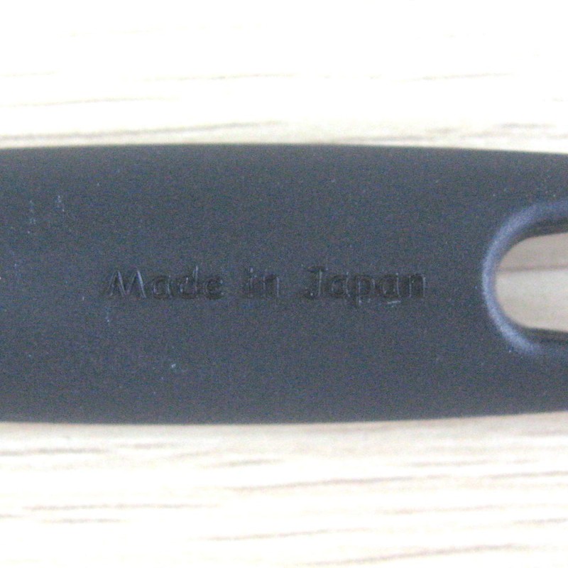 Nagao Tsubamesanjo Okonomiyaki Spatula, Large, 66 Nylon, Black, Made in