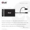 Club3D CSV-1475 USB Type-C (with USB Type-A Adapter) to Dual