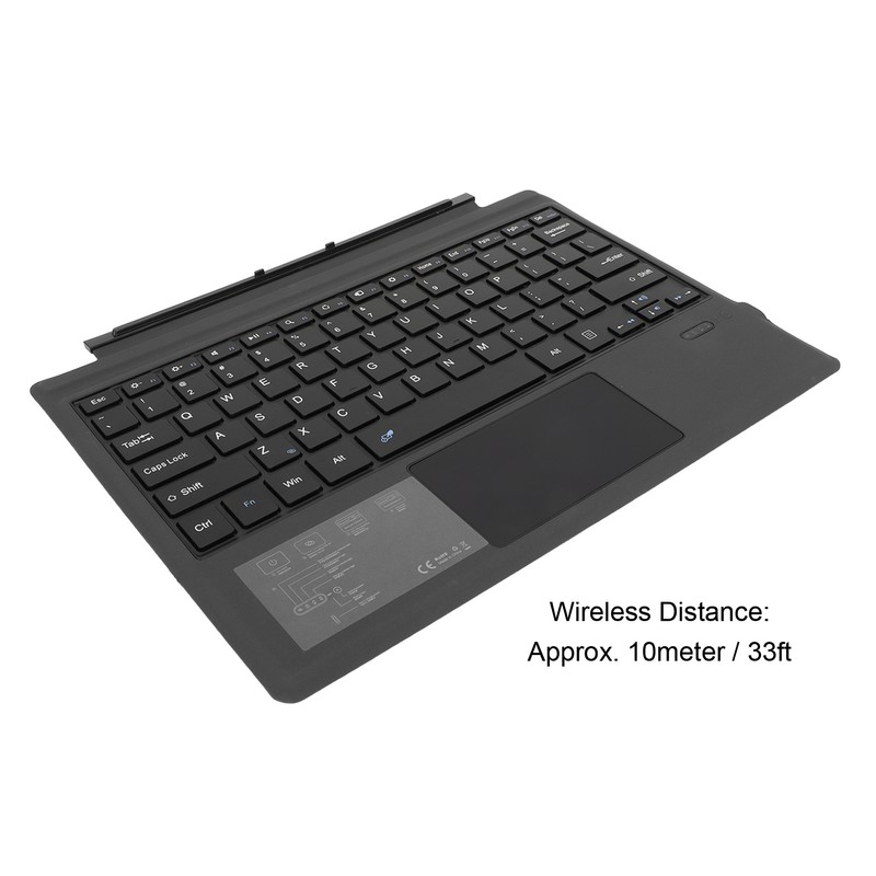 Wireless Bluetooth Keyboard with Touchpad for Pro 7+ Pro 7