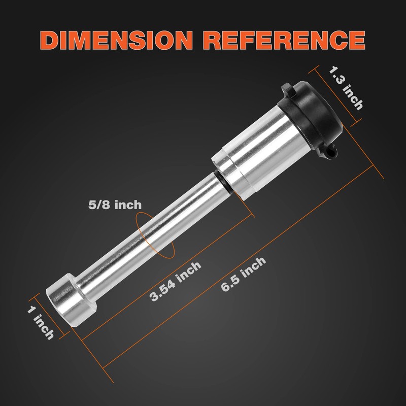 ROAD DAWG 2 Pack Hitch Lock Pin,5/8 Inch Trailer Receiver
