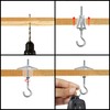 BELLE VOUS Pack of 15 Carbon Steel Spring Folding Dowels