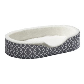 MidWest Homes for Pets Orthoperdic Egg-Crate Nesting Pet Bed w/Teflon Fabric Protector, XL Gray