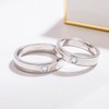 925 Sterling Silver Men & Women Wedding Band Engagement Ring